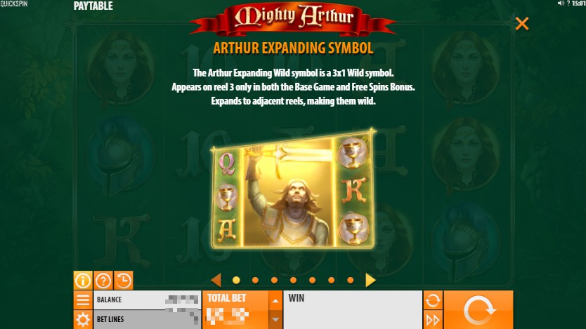 Mighty Arthur Bonus Feature